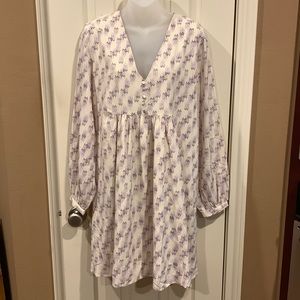 Molly Bracken boho long sleeve dress. Sz Large